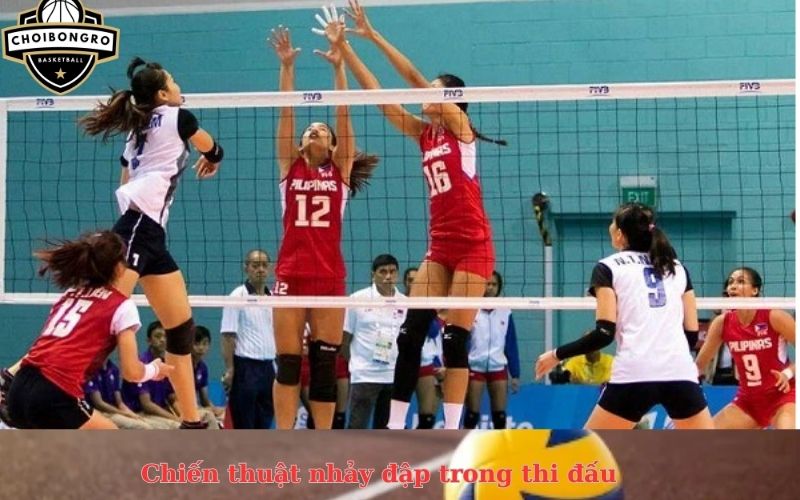 Chiến thuật nhảy đập trong thi đấu
