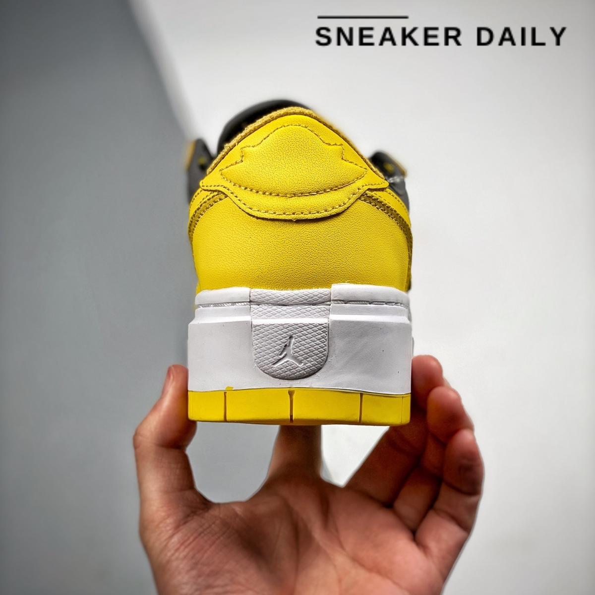 Giày Air Jordan 1 Elevate Low Cement Grey Varsity Maize (WMNS) DH7004-017 - Ảnh 6