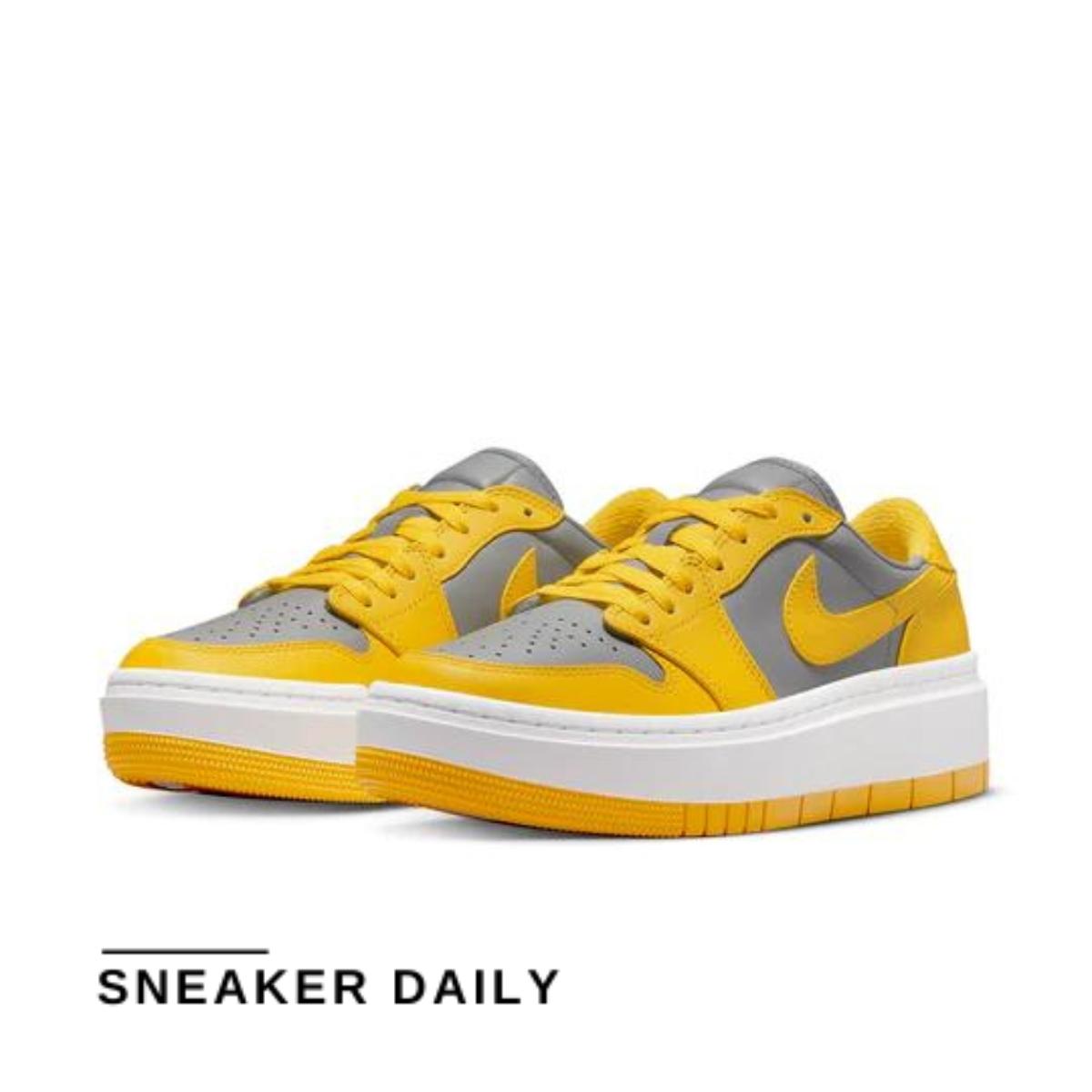 Giày Air Jordan 1 Elevate Low Cement Grey Varsity Maize (WMNS) DH7004-017 - Ảnh 9