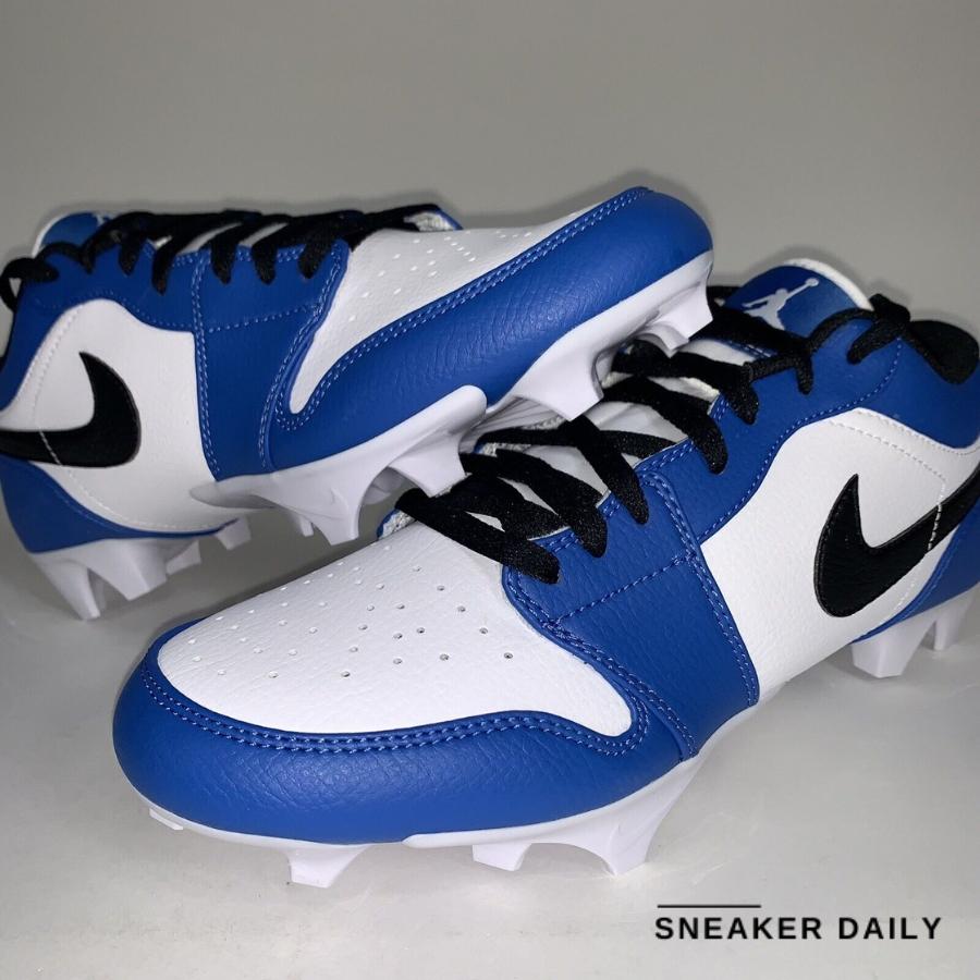 Giày Air Jordan 1 Football Cleats Low TD Royal Blue White FJ6245-104 - Ảnh 10