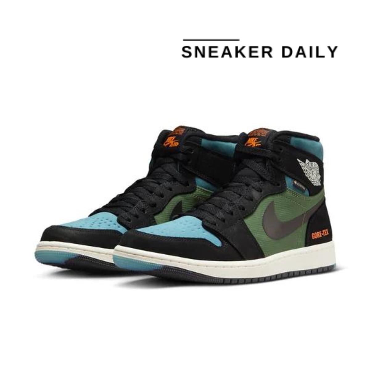 Giày Air Jordan 1 High Element GORE-TEX Black Olive DB2889-003 - Ảnh 6
