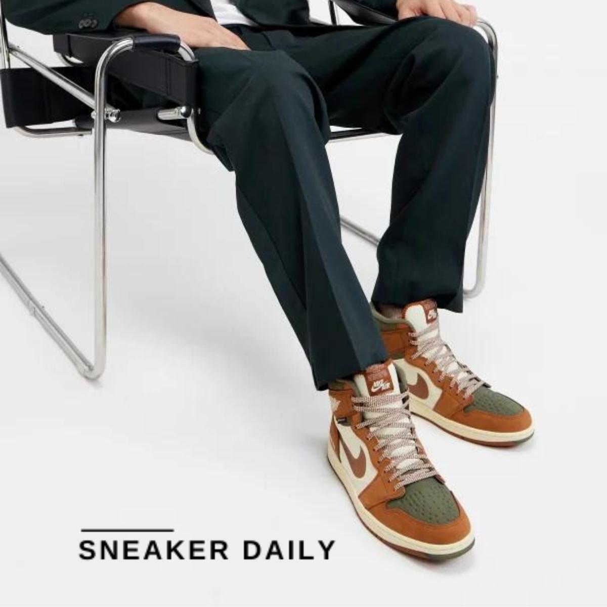 Giày Air Jordan 1 High Element Gore-Tex Legend Coffee DB2889-102 - Ảnh 3