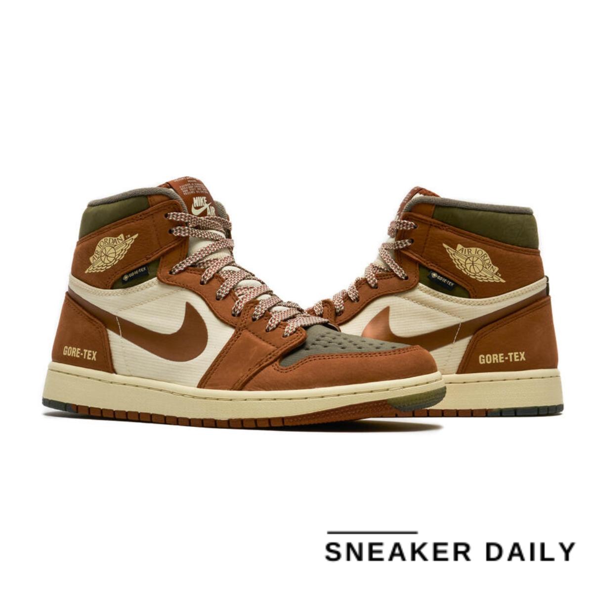 Giày Air Jordan 1 High Element Gore-Tex Legend Coffee DB2889-102 - Ảnh 5