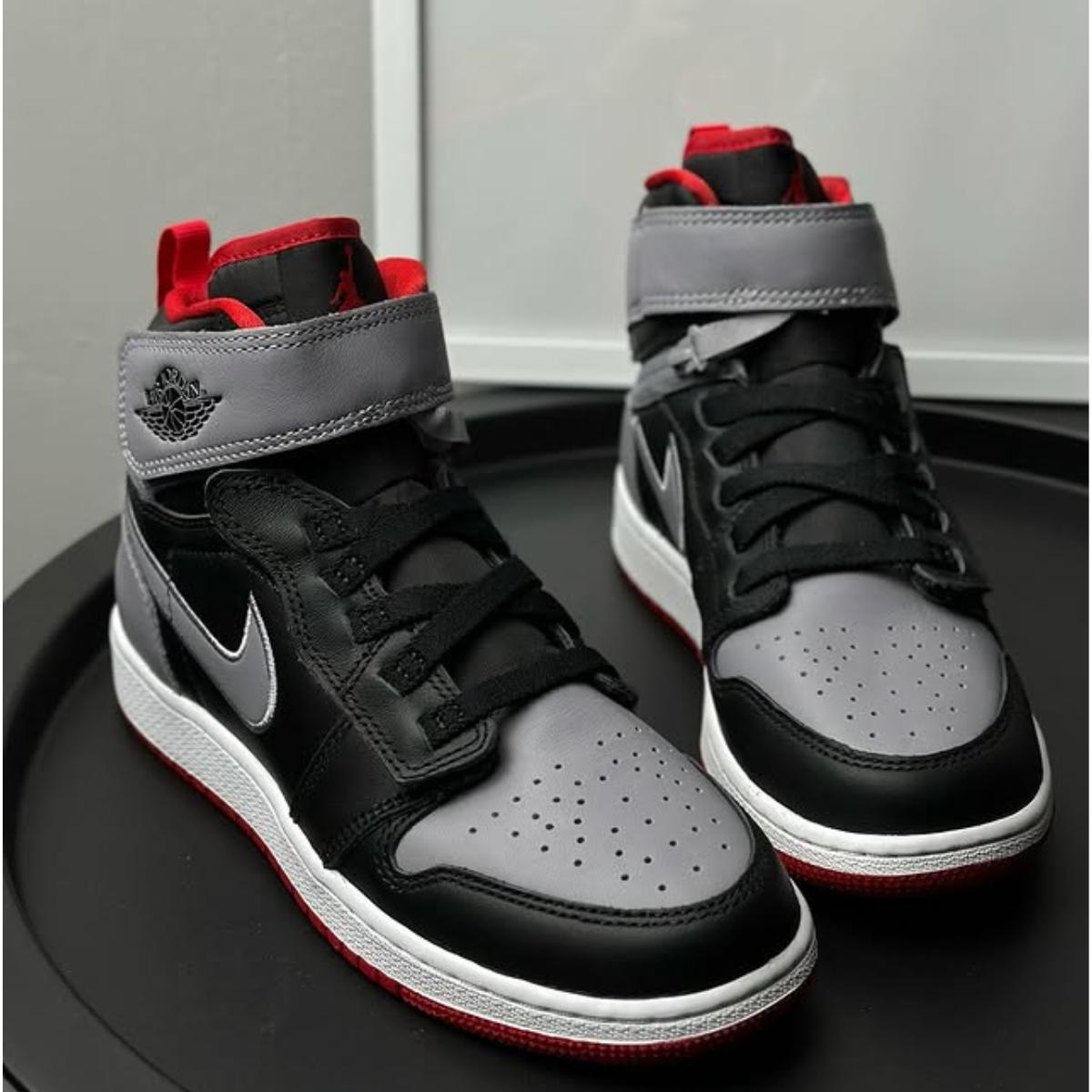 Giày Air Jordan 1 High FlyEase GS Cement Grey DC7986-010 - Ảnh 4