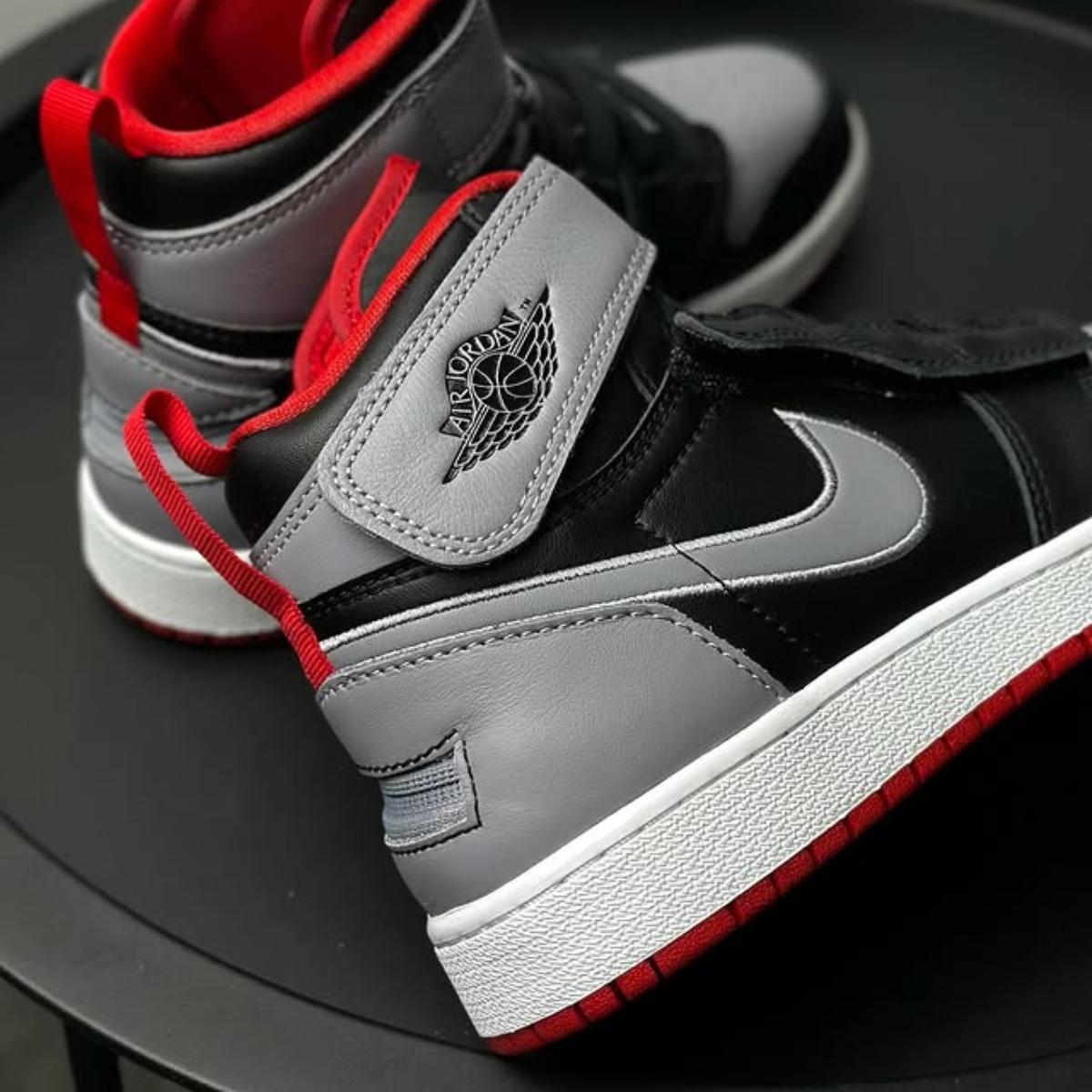 Giày Air Jordan 1 High FlyEase GS Cement Grey DC7986-010 - Ảnh 7