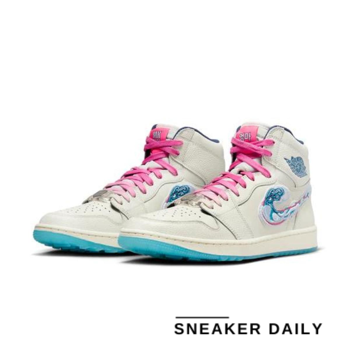 Giày Air Jordan 1 High Golf Michelle Wie Pebble Beach FV3565-100 - Ảnh 6