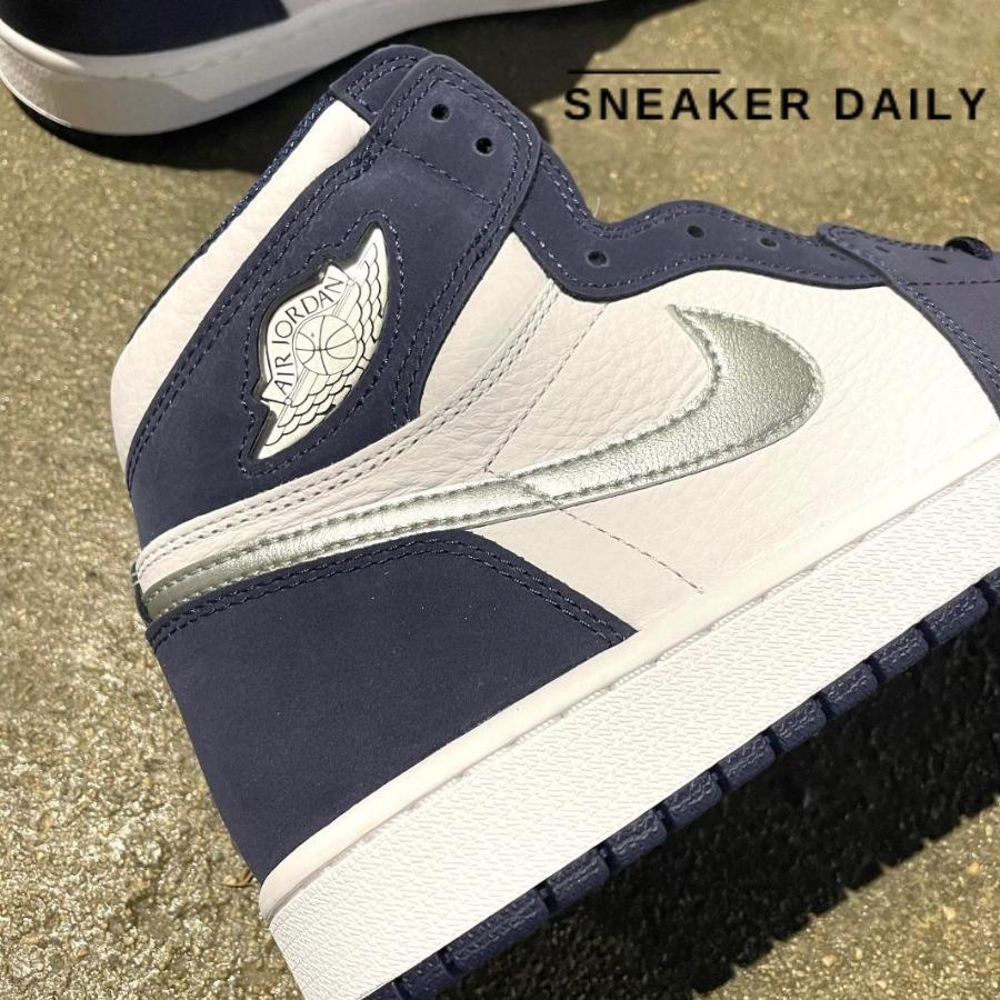 Giày Air Jordan 1 High Golf Midnight Navy DQ0660-100 - Ảnh 10