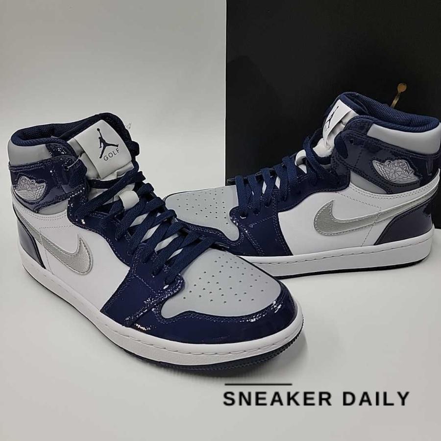 Giày Air Jordan 1 High Golf Midnight Navy DQ0660-100 - Ảnh 3