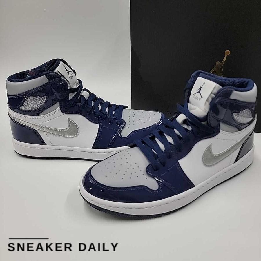 Giày Air Jordan 1 High Golf Midnight Navy DQ0660-100 - Ảnh 5