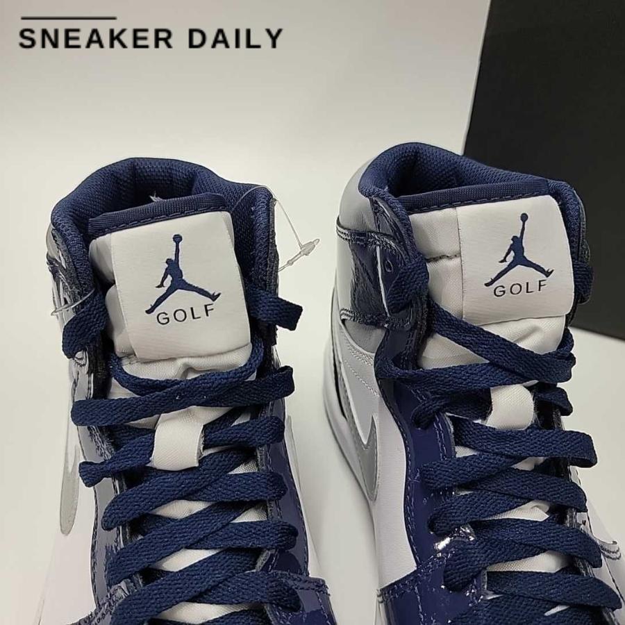 Giày Air Jordan 1 High Golf Midnight Navy DQ0660-100 - Ảnh 6