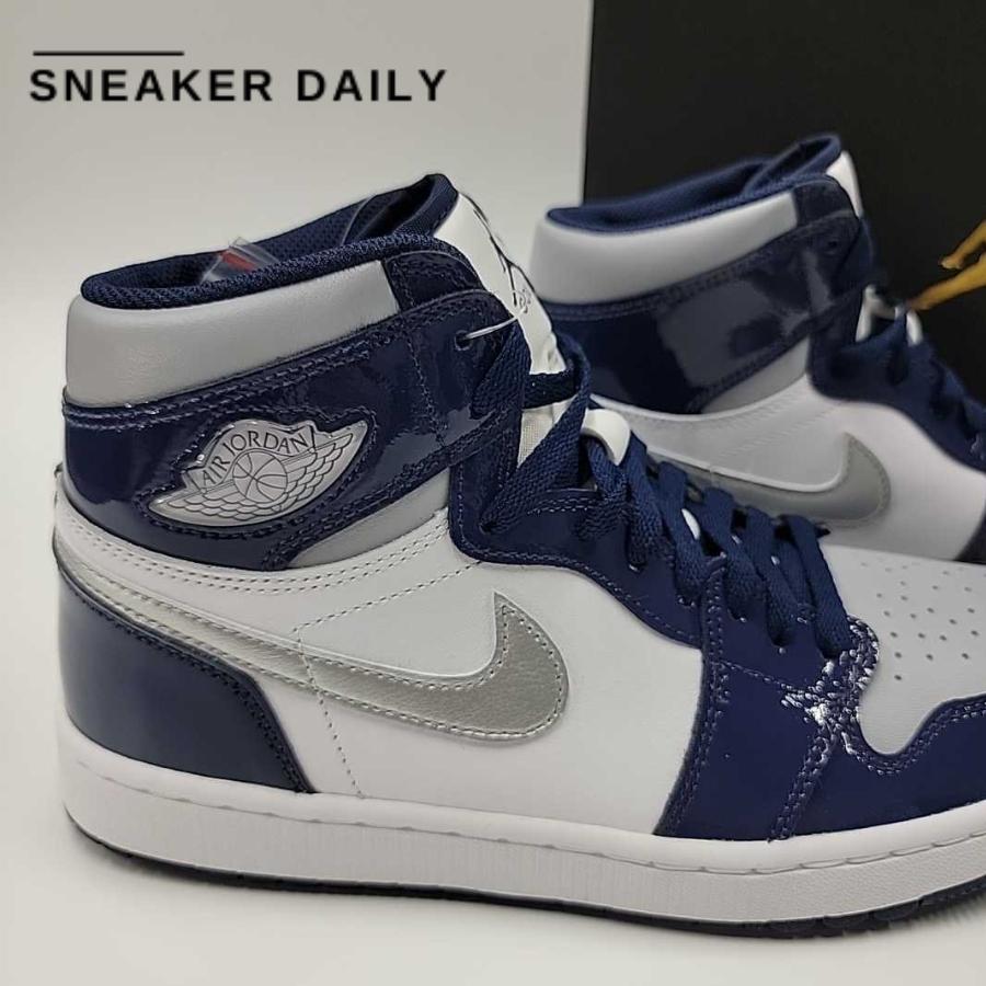 Giày Air Jordan 1 High Golf Midnight Navy DQ0660-100 - Ảnh 7