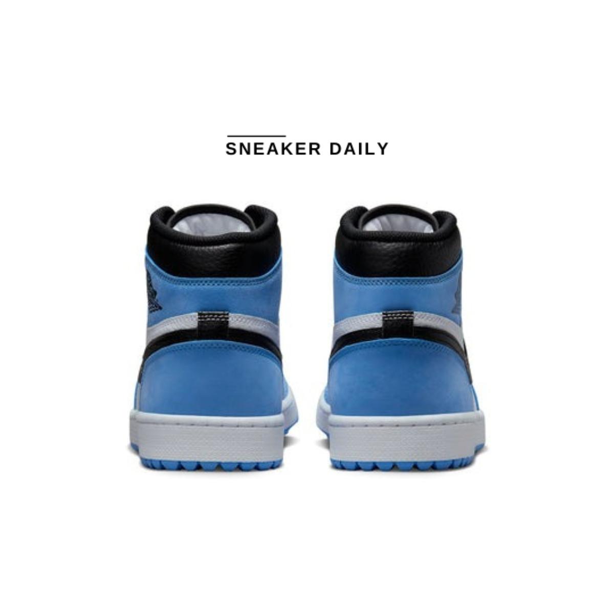Air Jordan 1 High Golf University Blue nhìn nghiêng – phù hợp casual golfer