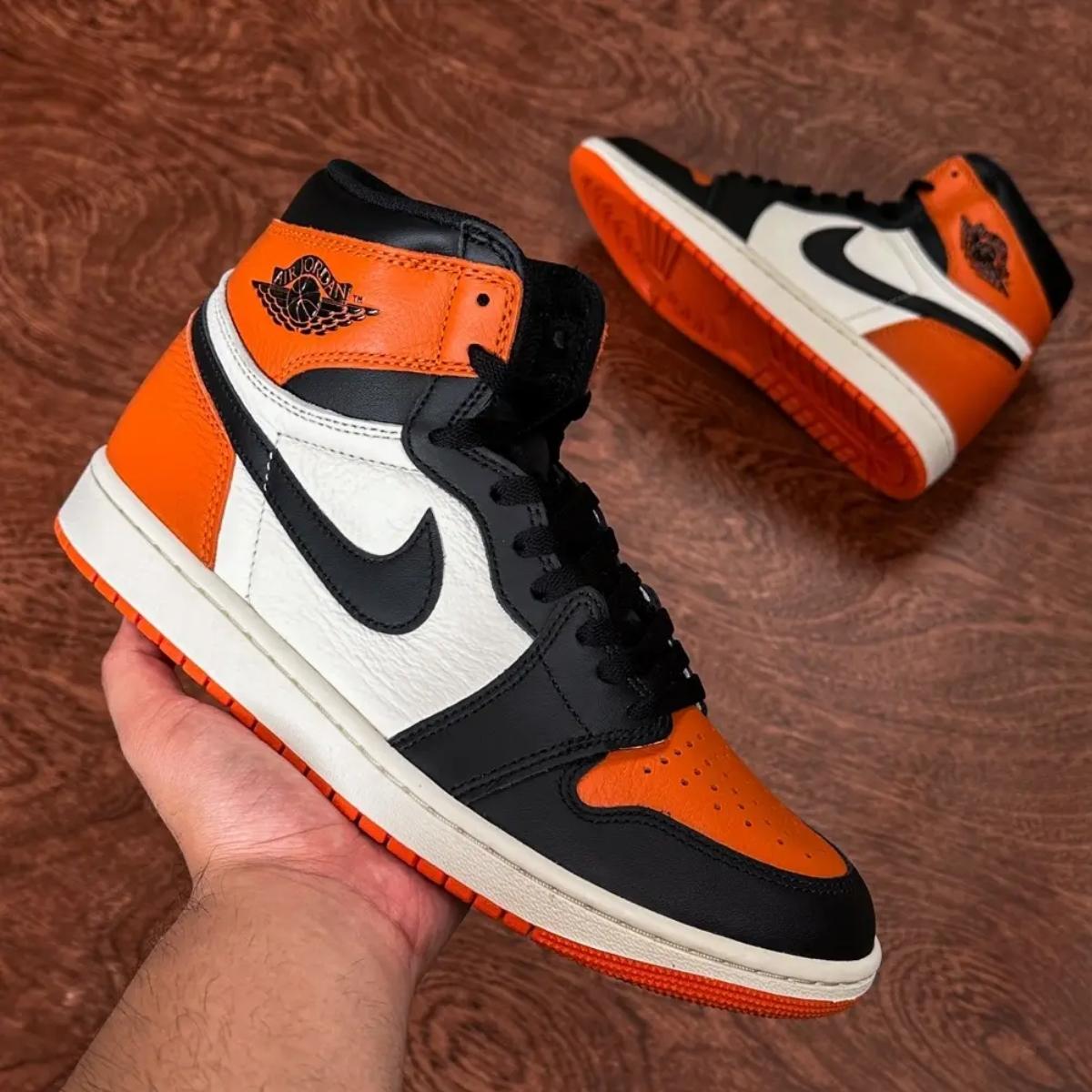 Giày Air Jordan 1 High OG Shattered Backboard 2025 DZ5485-008 - Ảnh 6