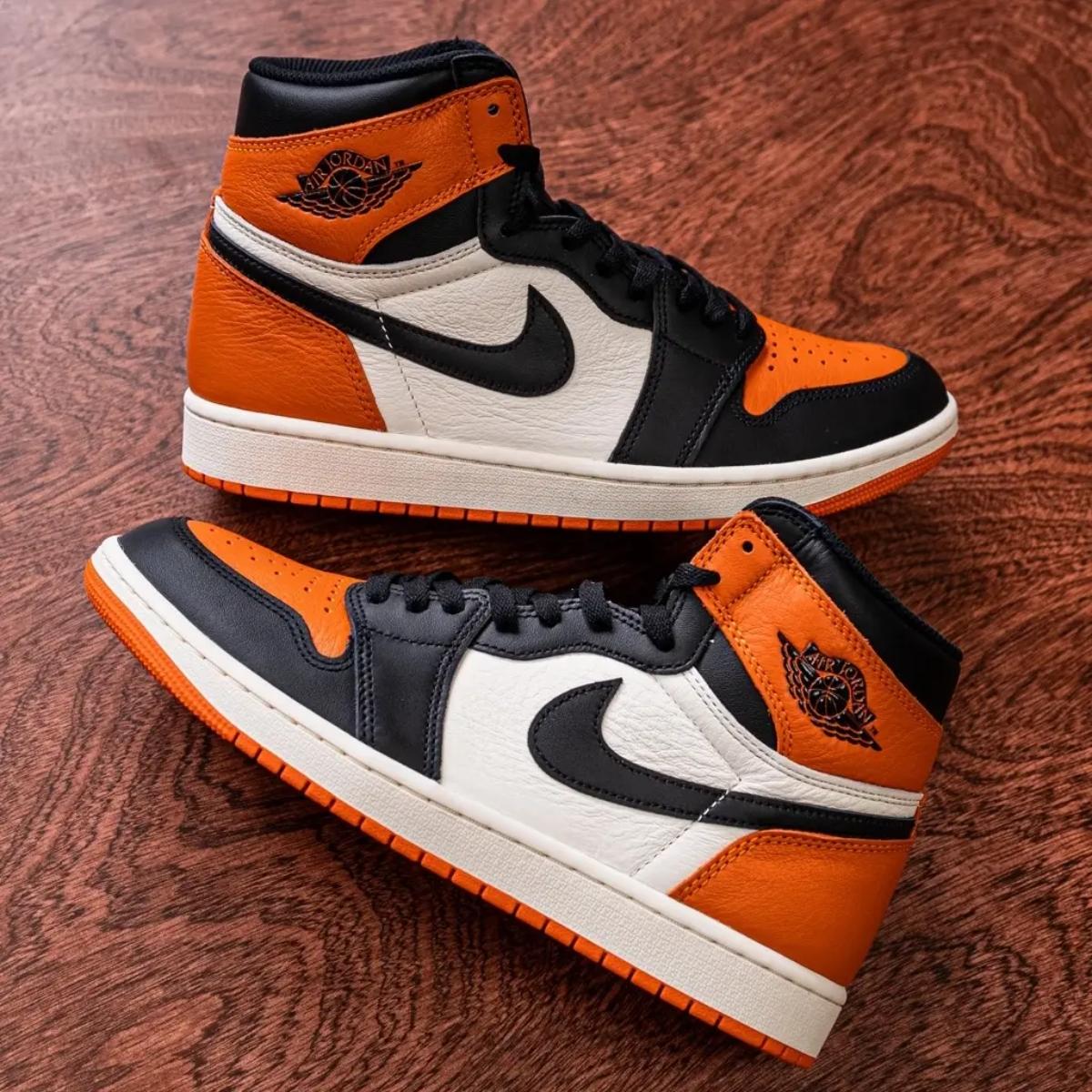 Giày Air Jordan 1 High OG Shattered Backboard 2025 DZ5485-008 - Ảnh 7