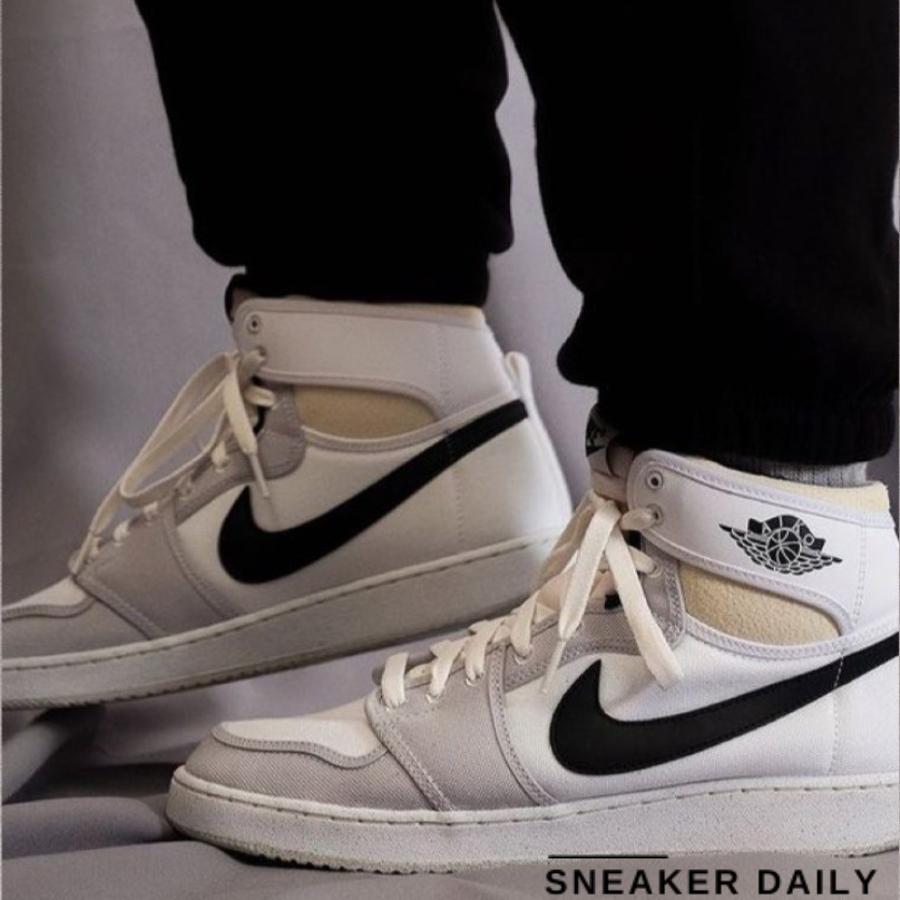 Giày Air Jordan 1 KO High Grey Fog DO5047-100 - Ảnh 2