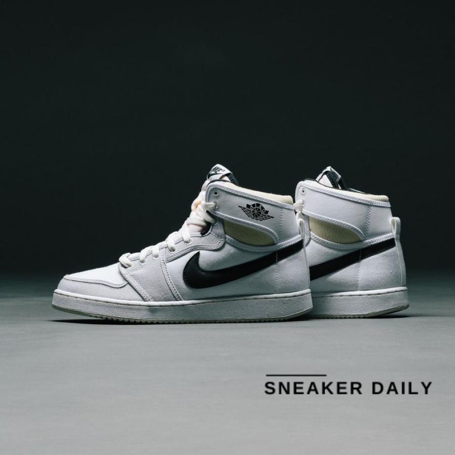 Giày Air Jordan 1 KO High Grey Fog DO5047-100 - Ảnh 4