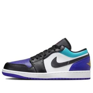 Giày Air Jordan 1 Low Aqua 553558-154