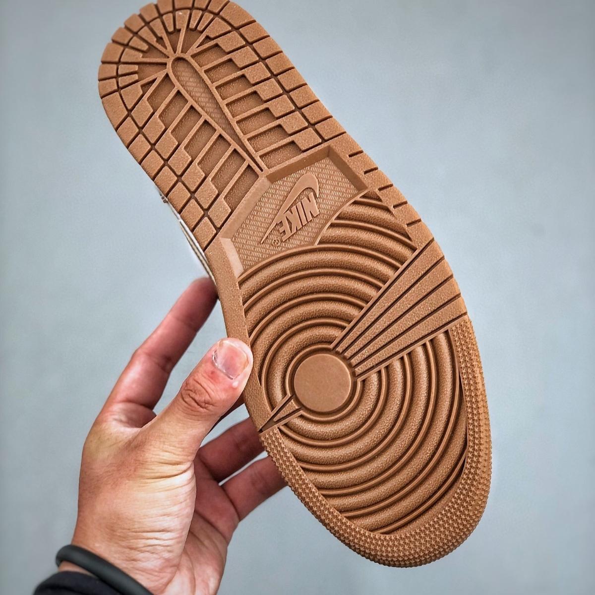 Giày Air Jordan 1 Low Archaeo Brown White DC0774-202 - Ảnh 8
