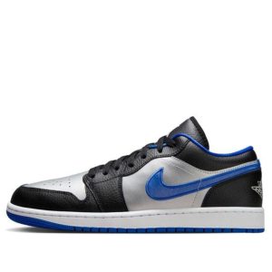 Giày Air Jordan 1 Low Black Game Royal 553558-007
