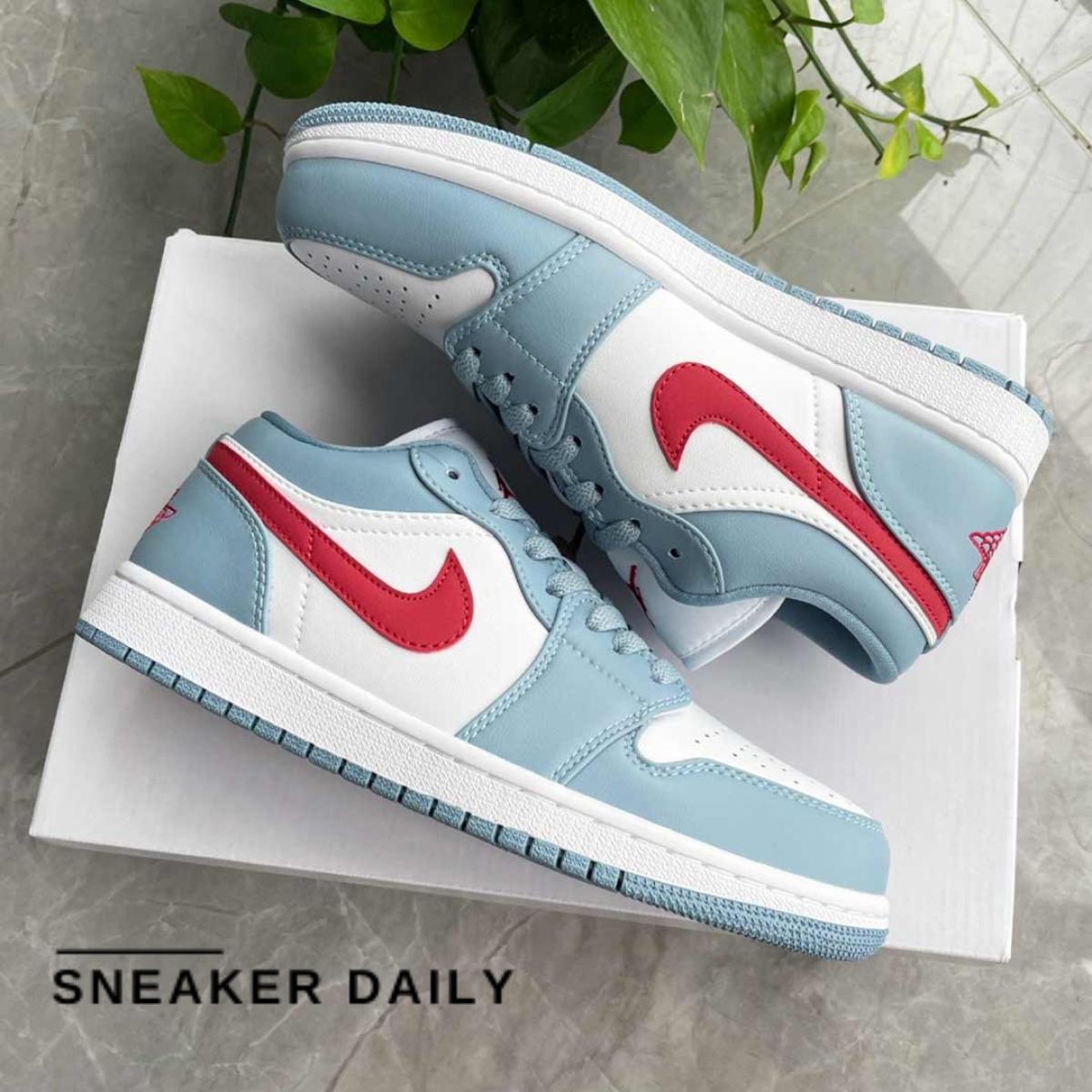 Giày Air Jordan 1 Low Blue Whisper (WMNS) DC0774-164 - Ảnh 5