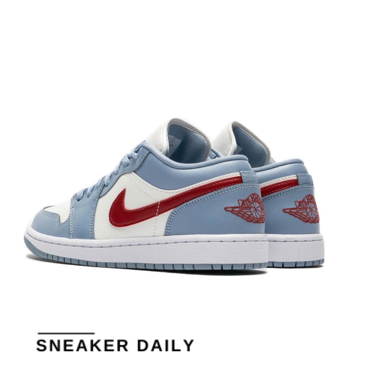 Giày Air Jordan 1 Low Blue Whisper (WMNS) DC0774-164 - Ảnh 8