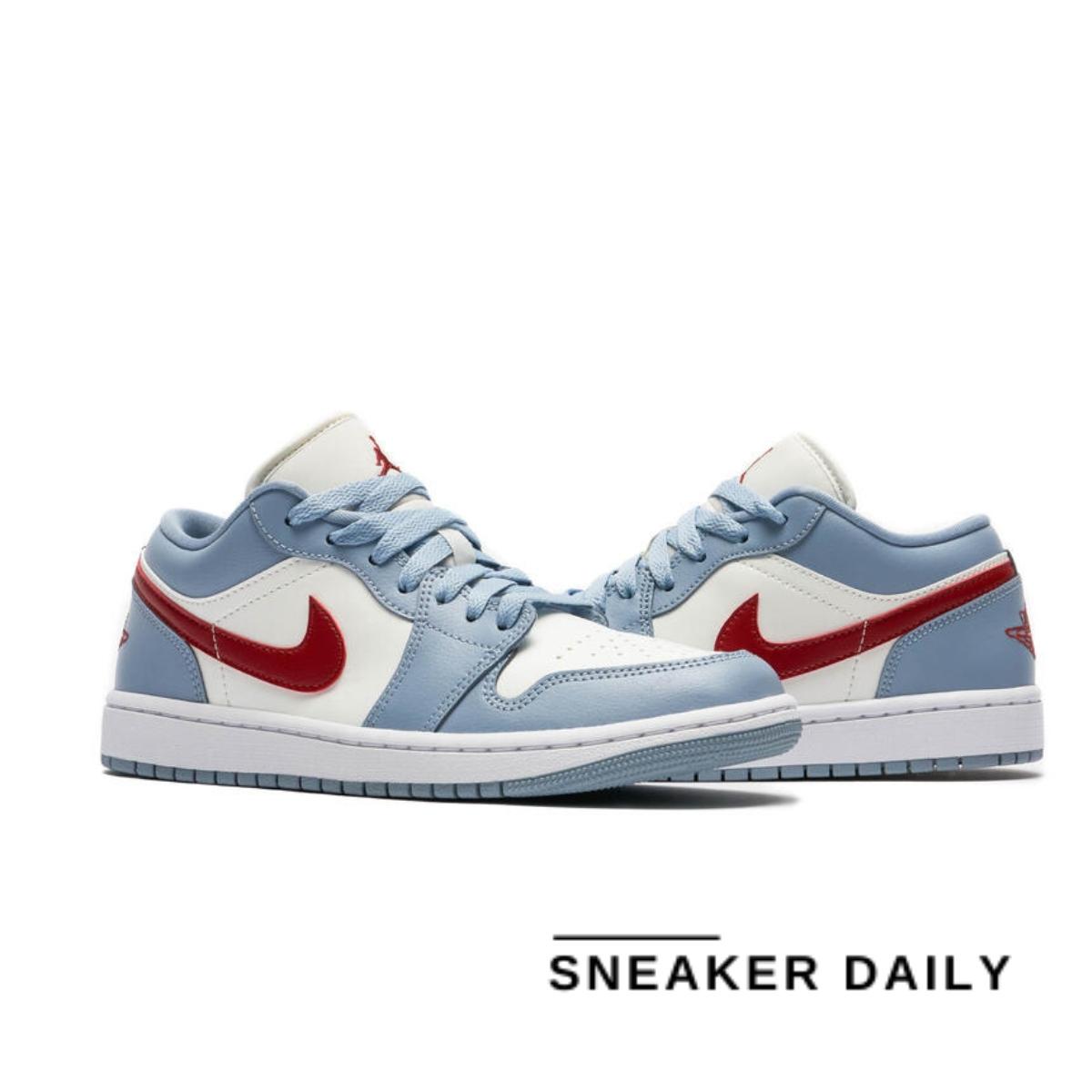 Giày Air Jordan 1 Low Blue Whisper (WMNS) DC0774-164 - Ảnh 9