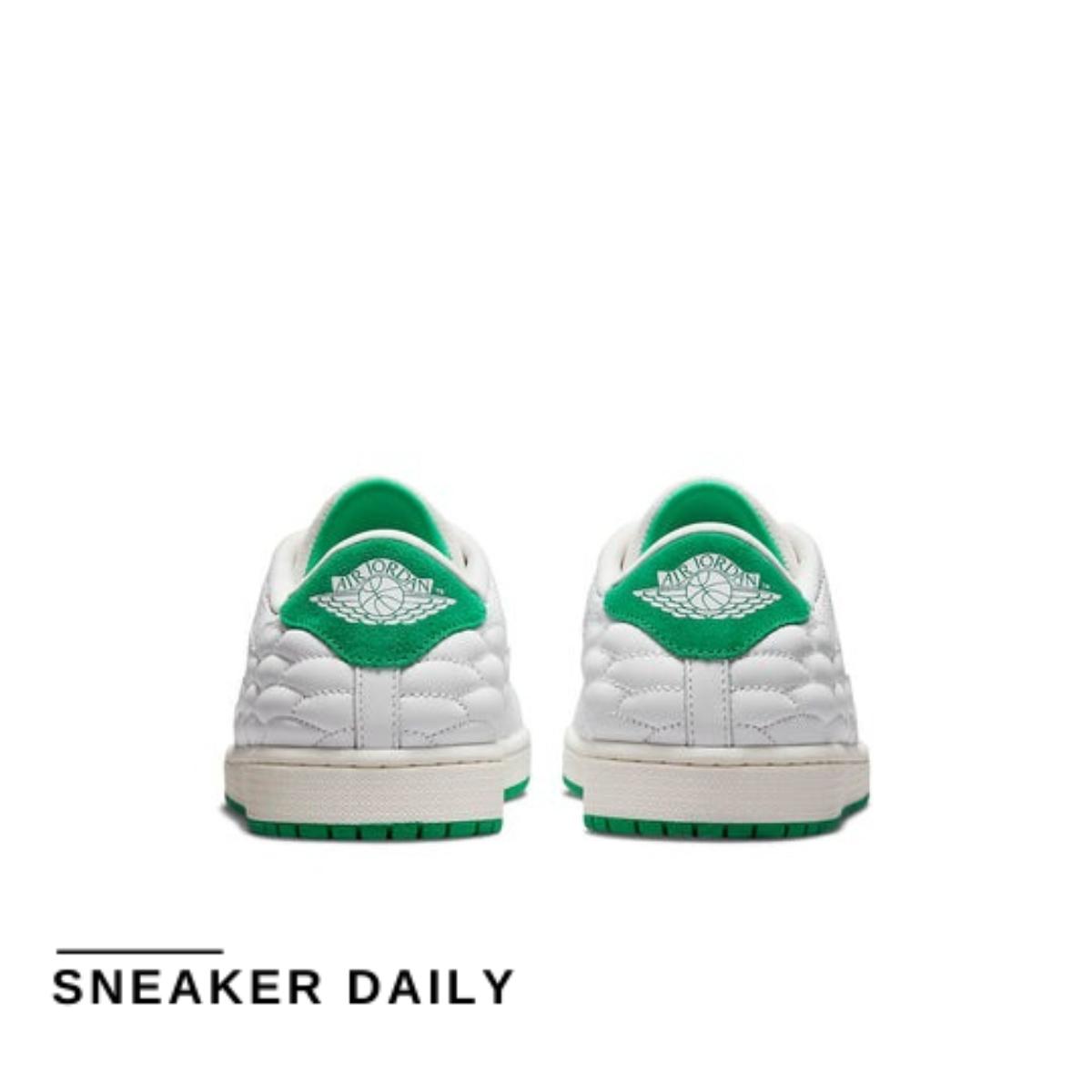 Giày Air Jordan 1 Low Centre Court White Stadium Green DJ2756-113 - Ảnh 10