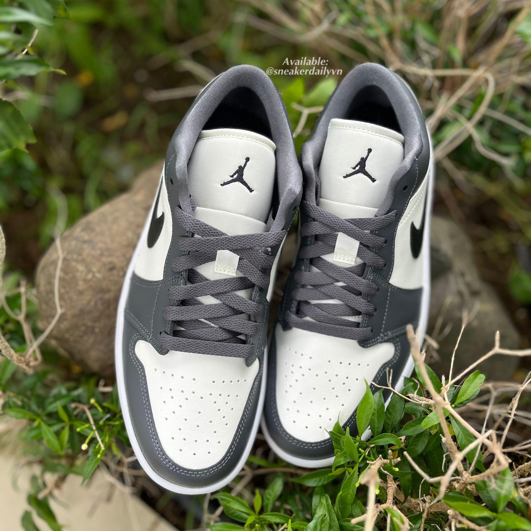 Giày Air Jordan 1 Low Dark Grey (Wmns) DC0774-102 - Ảnh 3