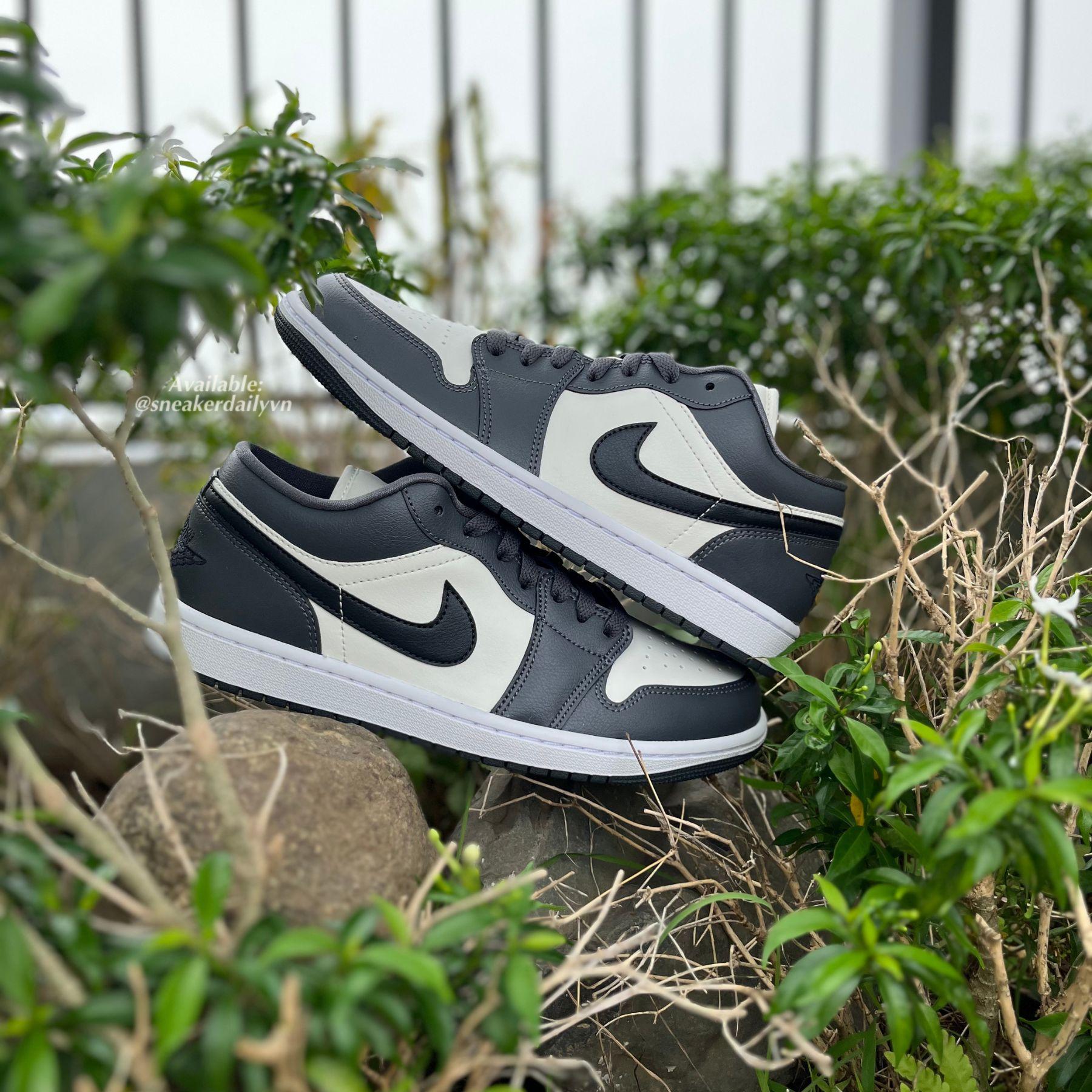 Giày Air Jordan 1 Low Dark Grey (Wmns) DC0774-102 - Ảnh 5
