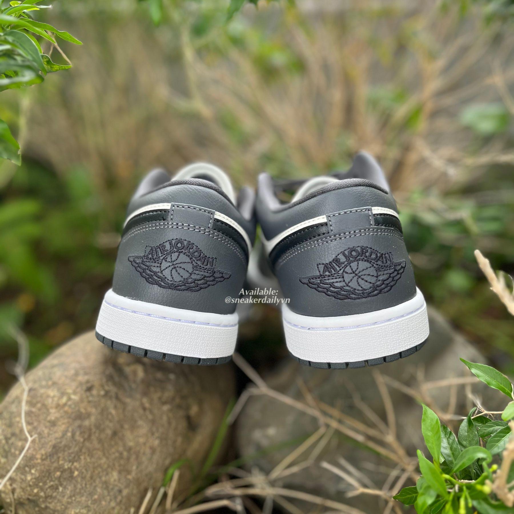 Giày Air Jordan 1 Low Dark Grey (Wmns) DC0774-102 - Ảnh 6