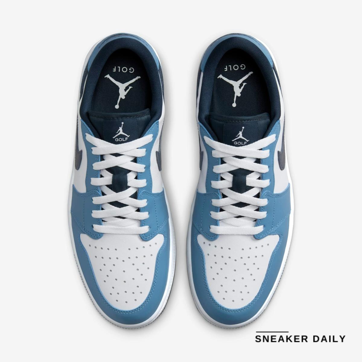 Giày Air Jordan 1 Low Golf White/Aegean Storm DD9315-115 - Ảnh 5