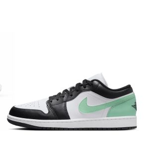 Giày Air Jordan 1 Low Green Glow 553558-131
