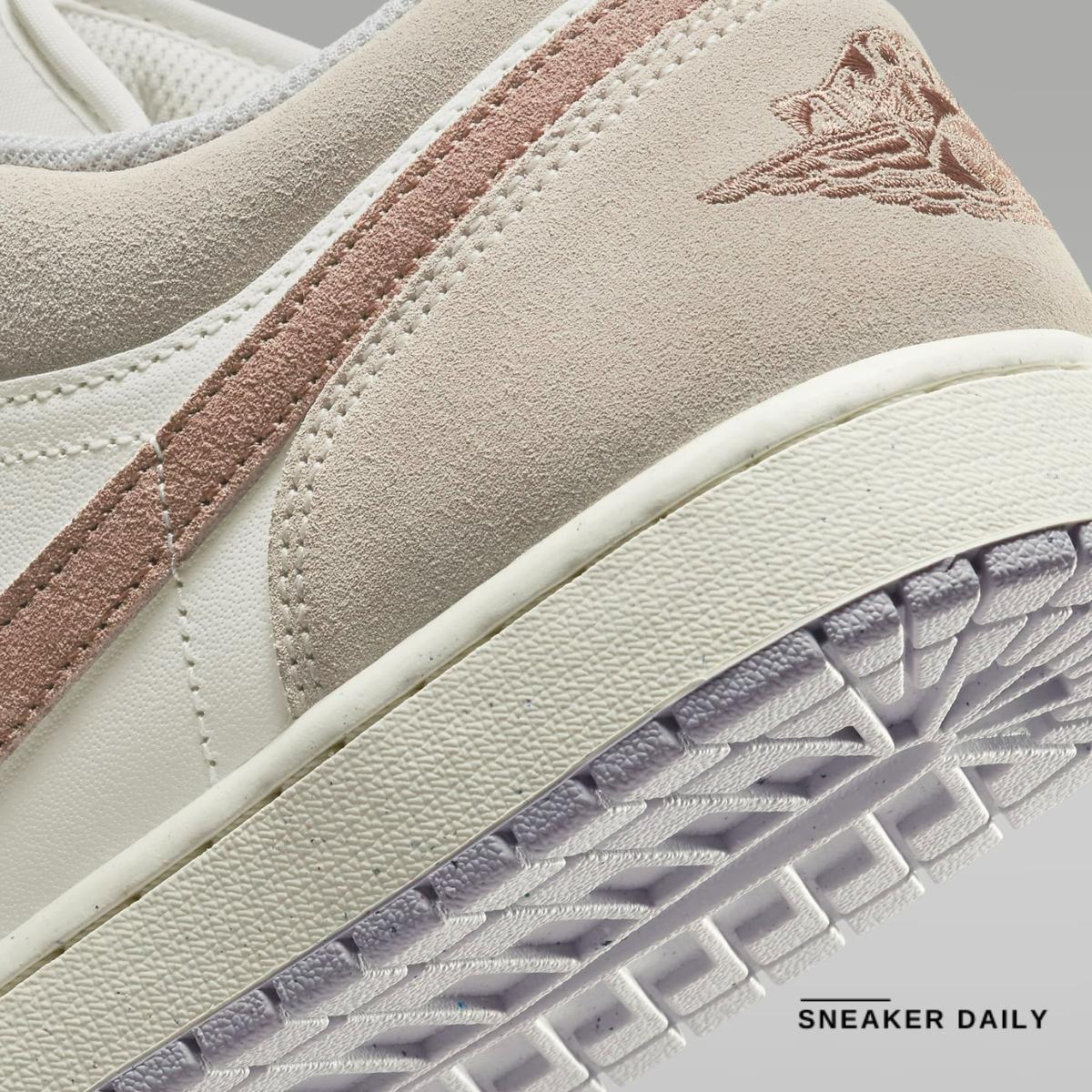 Giày Air Jordan 1 Low Light Bone HF1567-200 - Ảnh 9
