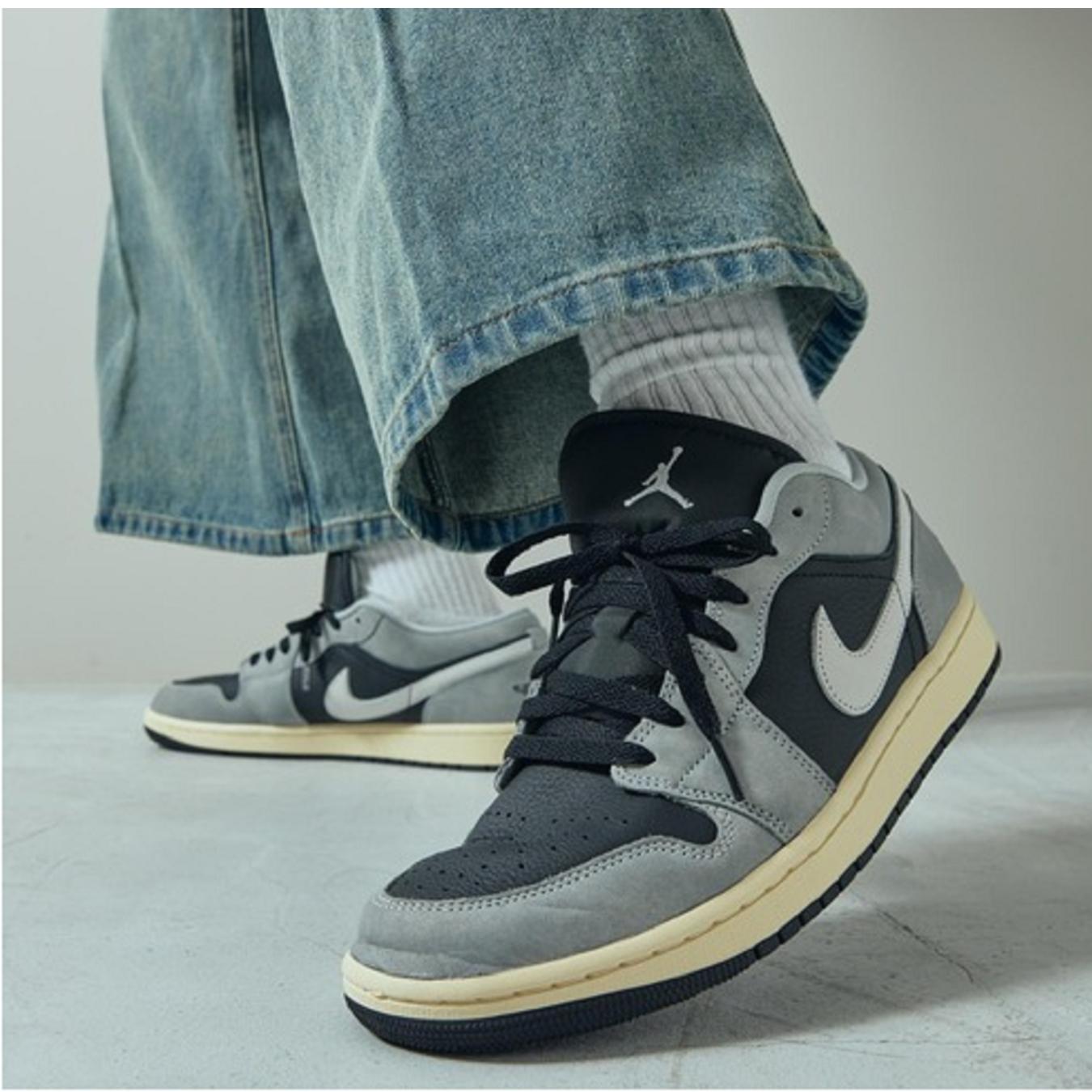 Giày Air Jordan 1 Low Light Smoke Grey HQ2010-012 - Ảnh 7