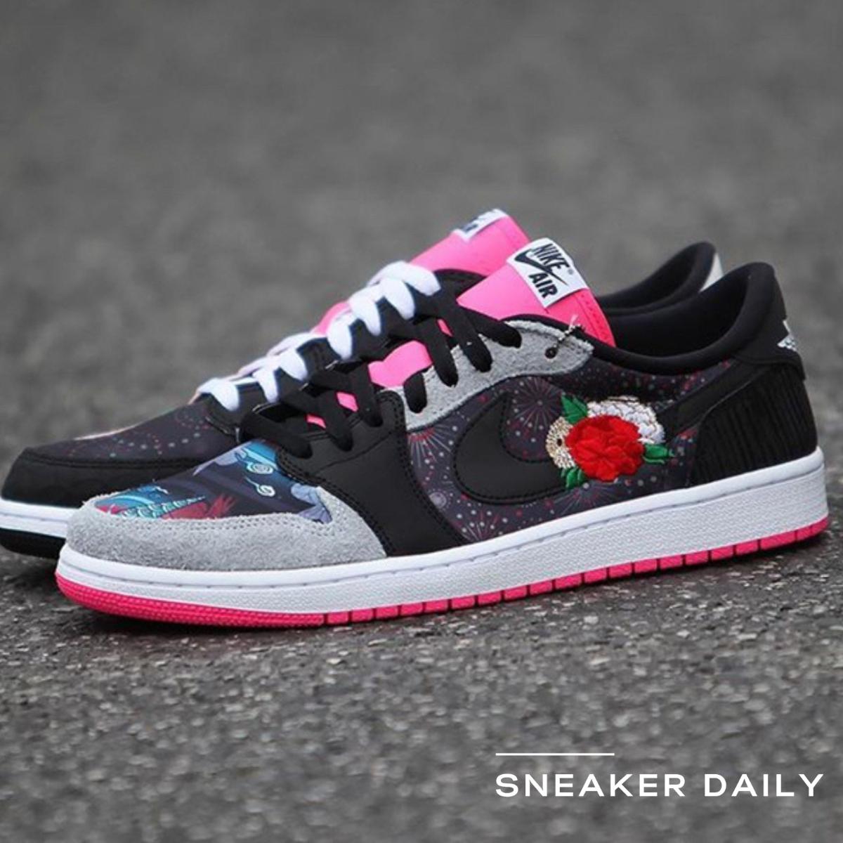 Giày Air Jordan 1 Low OG Chinese New Year 2020 CW0418-006 - Ảnh 9