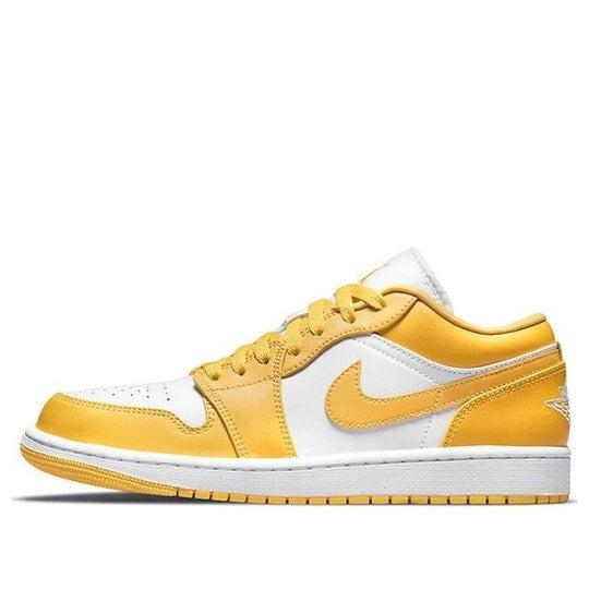 Giày Air Jordan 1 Low Pollen 553558-171 phối trắng vàng