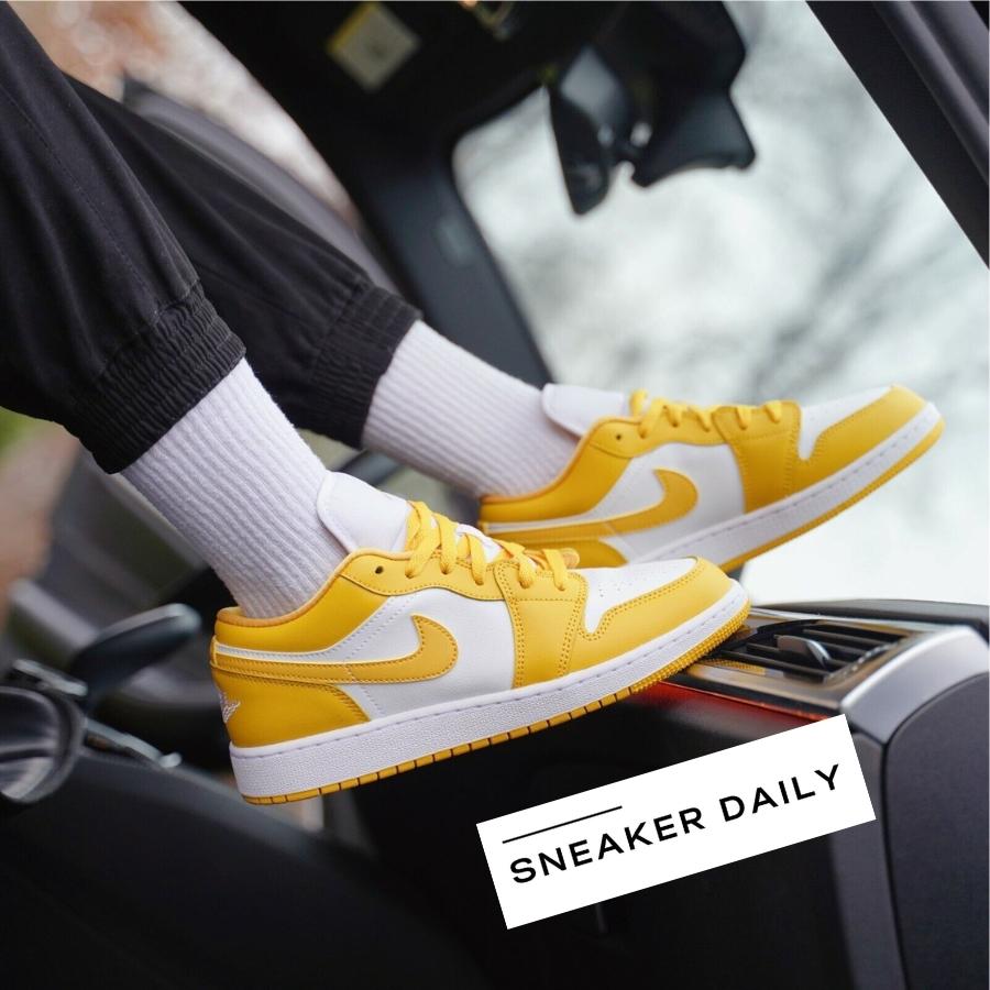 Giày Air Jordan 1 Low Pollen 553558-171 - Ảnh 6