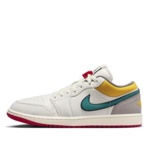 Giày Air Jordan 1 Low Premium Sail Yellow Ochre HV4511-133