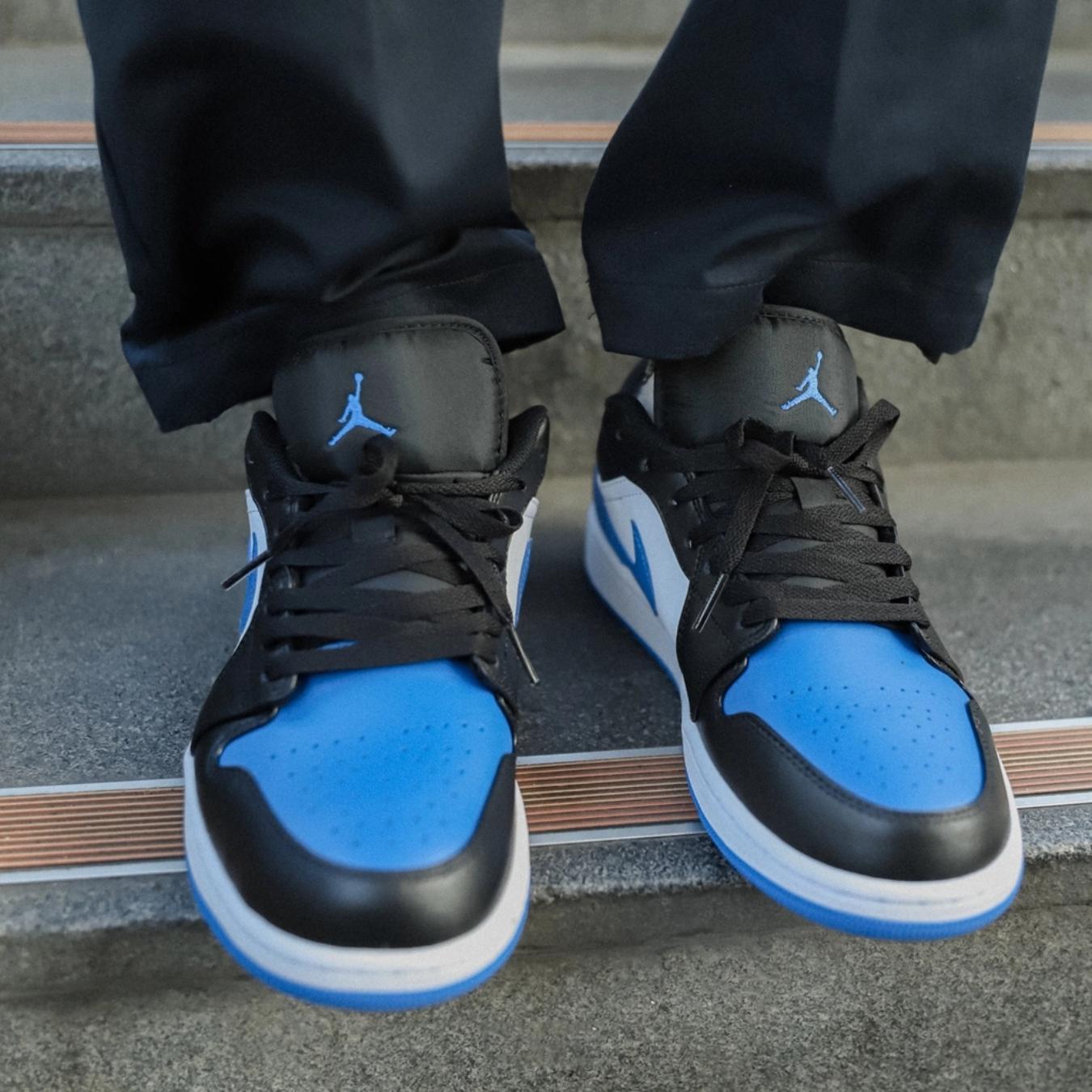 Giày Air Jordan 1 Low Royal Toe 553558-140 - Ảnh 2