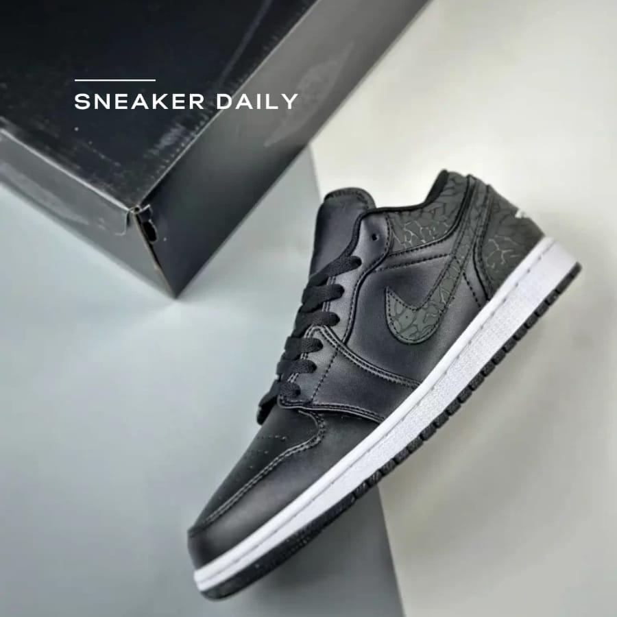 Giày Air Jordan 1 Low SE Black Elephant FB9907-001 - Ảnh 3