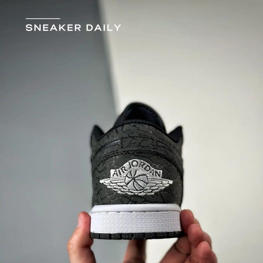Giày Air Jordan 1 Low SE Black Elephant FB9907-001 - Ảnh 8