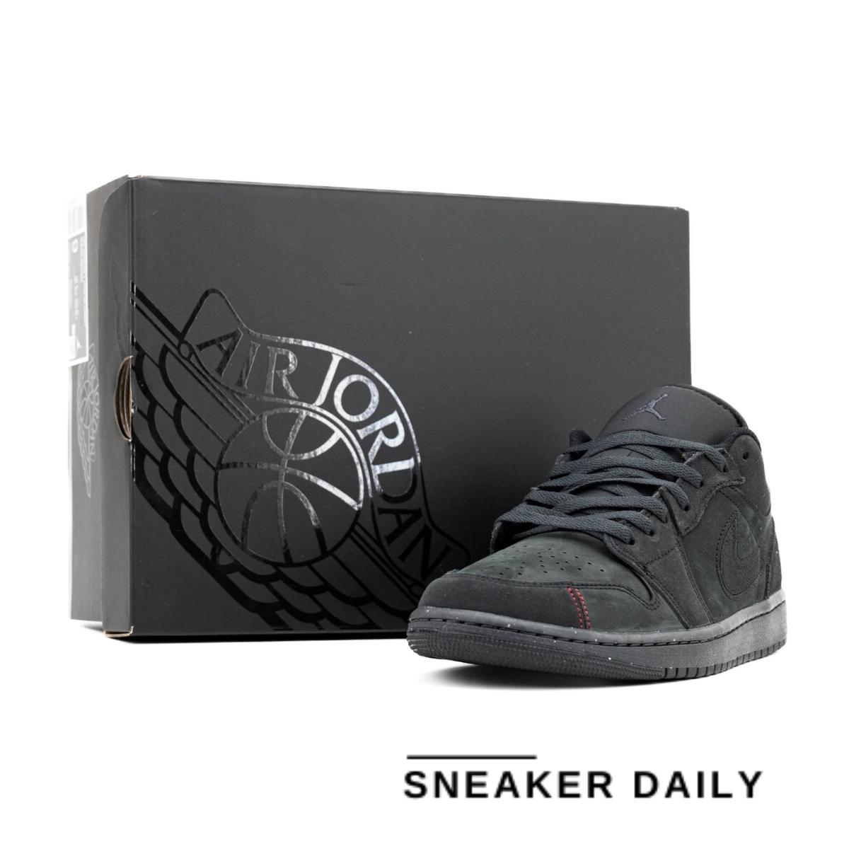 Giày Air Jordan 1 Low SE Craft Dark Smoke Red FD8635-001 - Ảnh 10