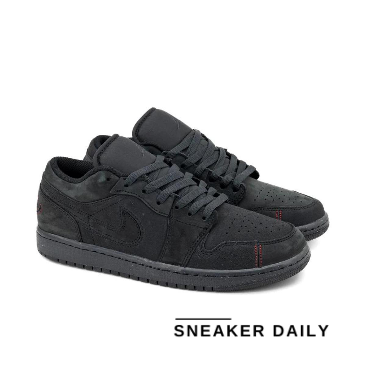 Giày Air Jordan 1 Low SE Craft Dark Smoke Red FD8635-001 - Ảnh 2
