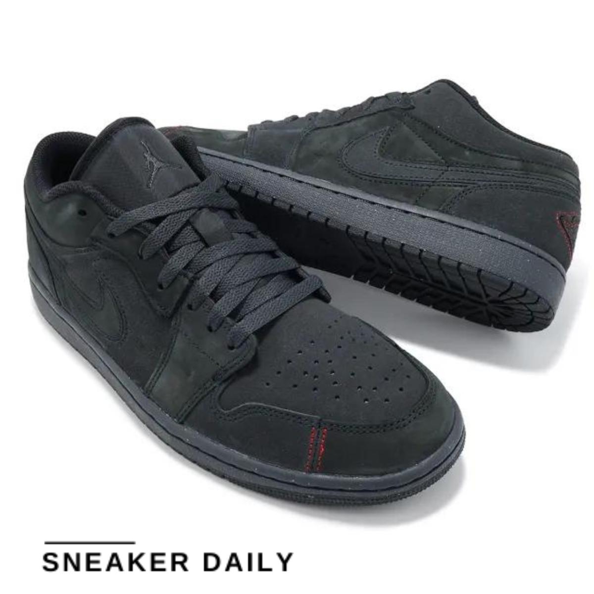 Giày Air Jordan 1 Low SE Craft Dark Smoke Red FD8635-001 - Ảnh 5
