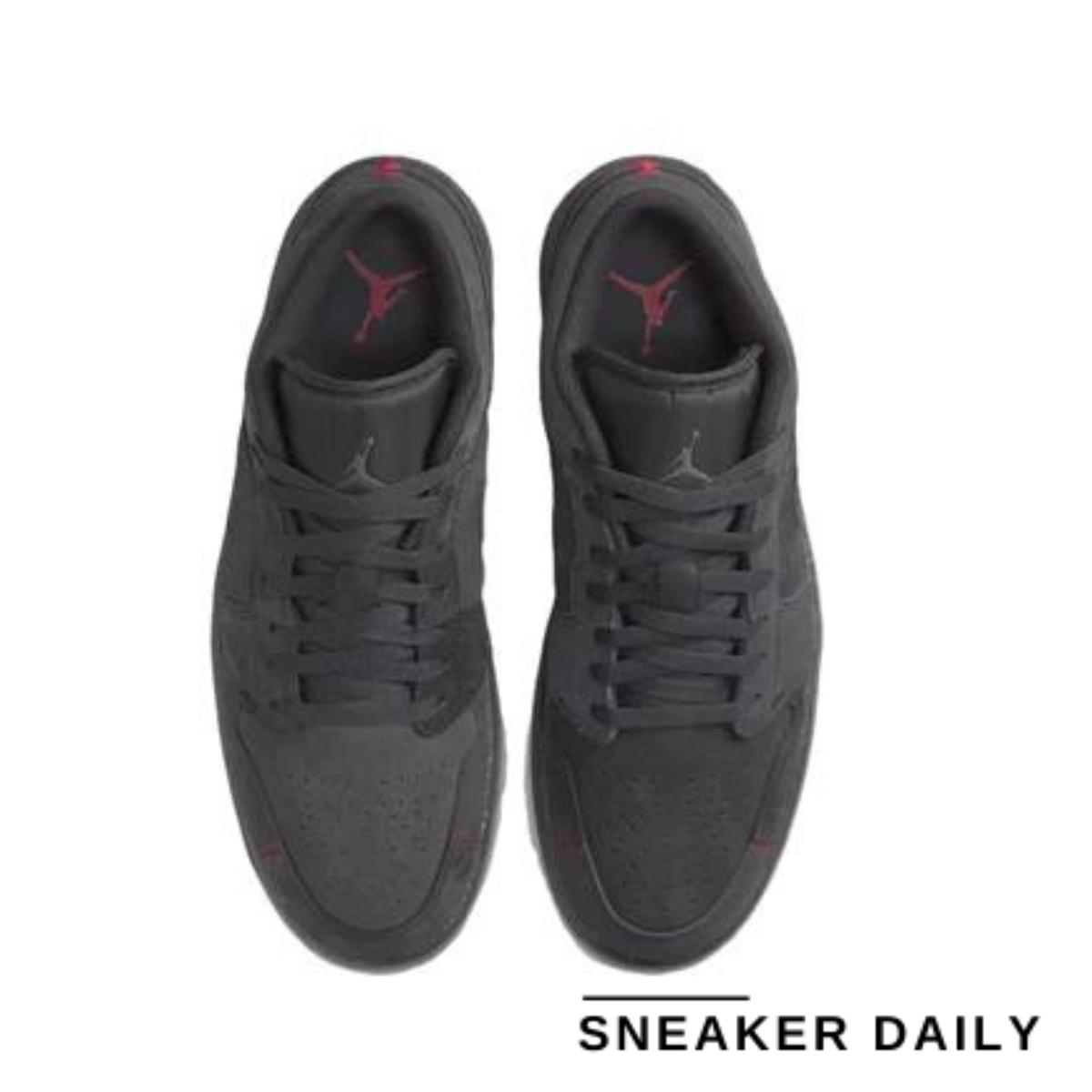 Giày Air Jordan 1 Low SE Craft Dark Smoke Red FD8635-001 - Ảnh 6