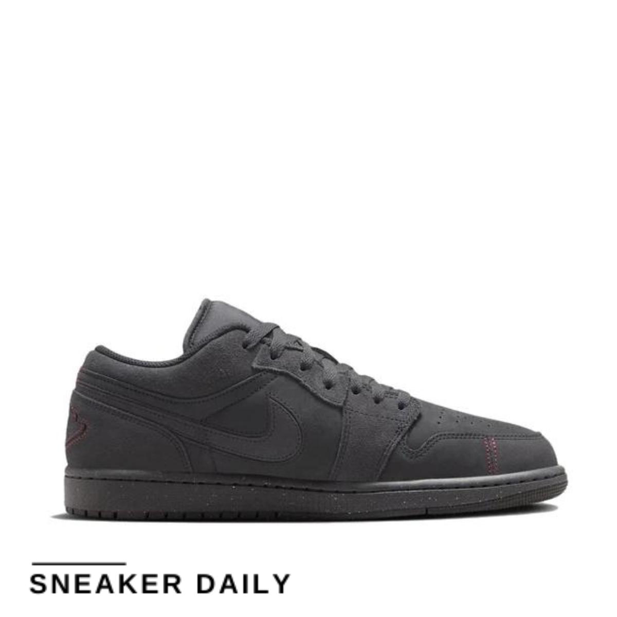 Giày Air Jordan 1 Low SE Craft Dark Smoke Red FD8635-001 - Ảnh 7