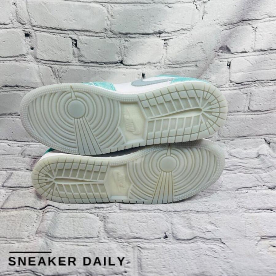 Giày Air Jordan 1 Low SE New Emerald (GS) DO8244-301 - Ảnh 6