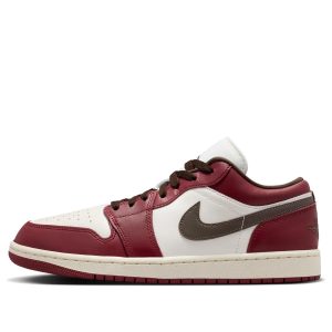Giày Air Jordan 1 Low SE Sail Baroque Brown Team Red IX5004-121