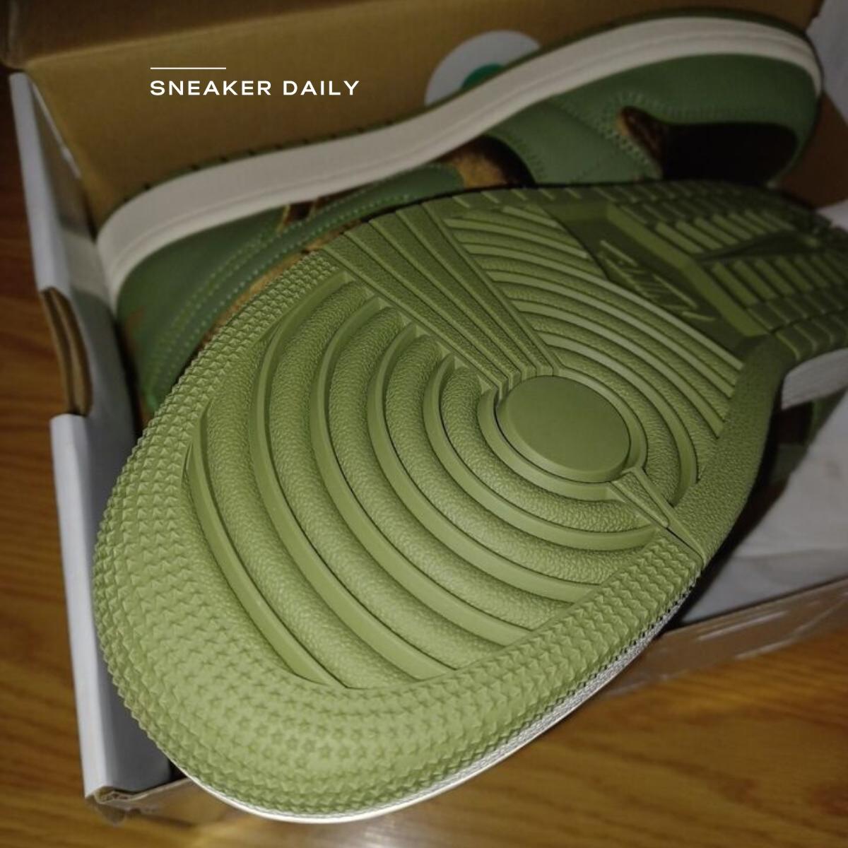 Giày Air Jordan 1 Low SE Sky J Light Olive (WMNS) FB9893-300 - Ảnh 3