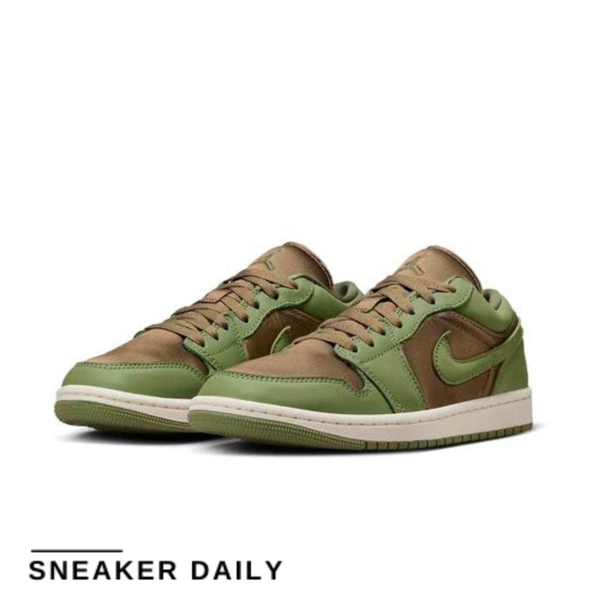 Giày Air Jordan 1 Low SE Sky J Light Olive (WMNS) FB9893-300 - Ảnh 8